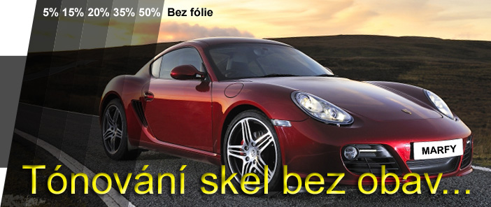 Tónování autoskel Praha