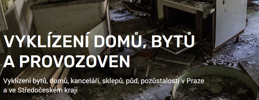 vyklízení bytů